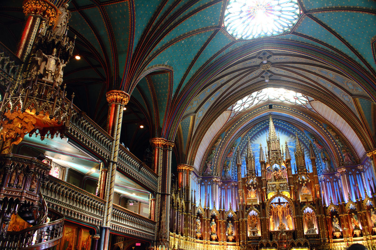 Notre Dame basilica Montreal (1)