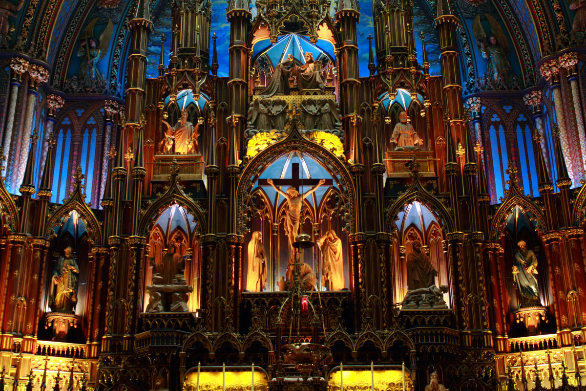 Notre Dame basilica Montreal (5)
