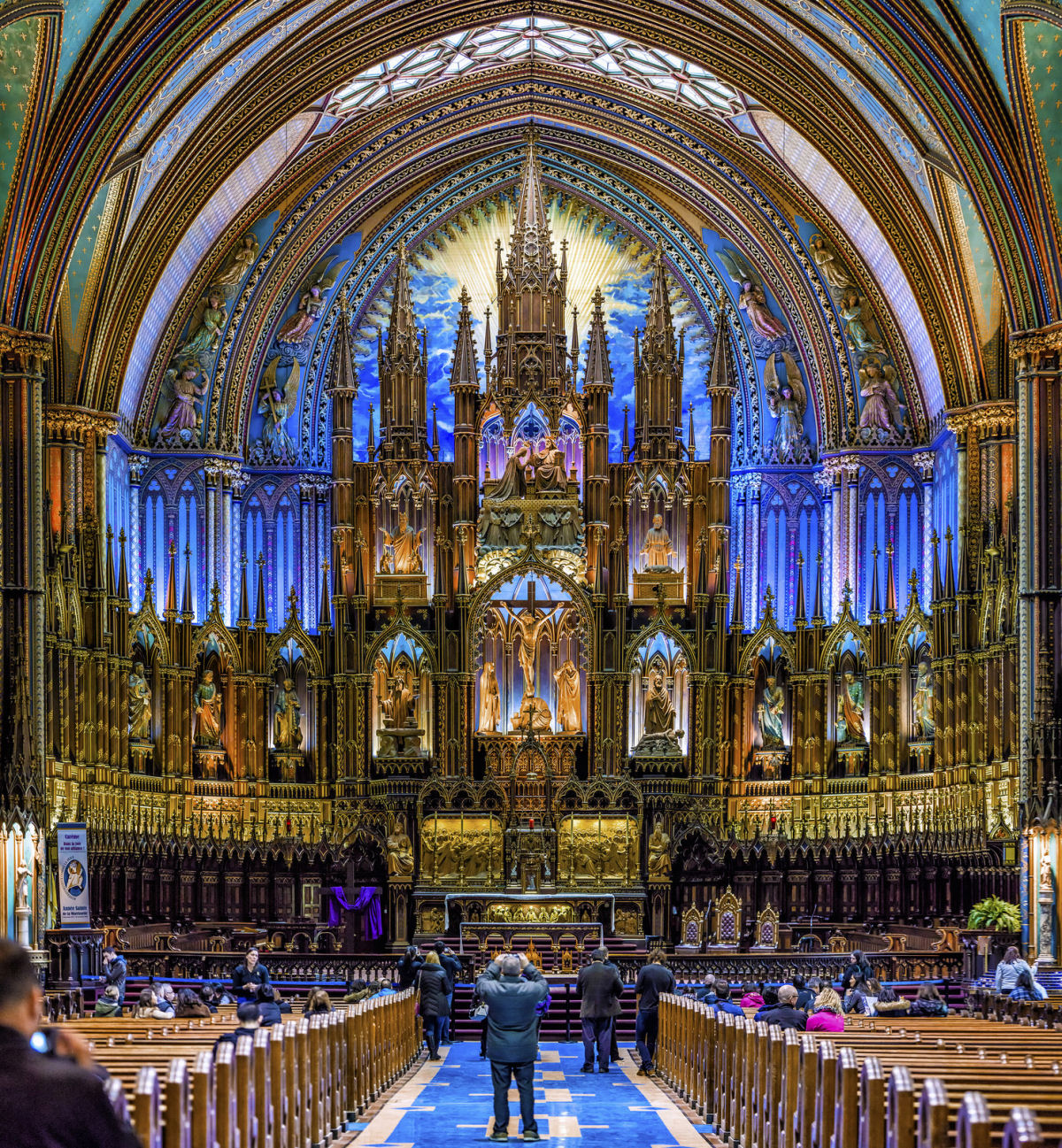 Notre Dame basilica Montreal (8)