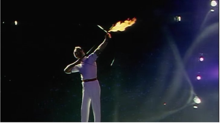 flecha en llamas barcelna 1992 olimpiadas