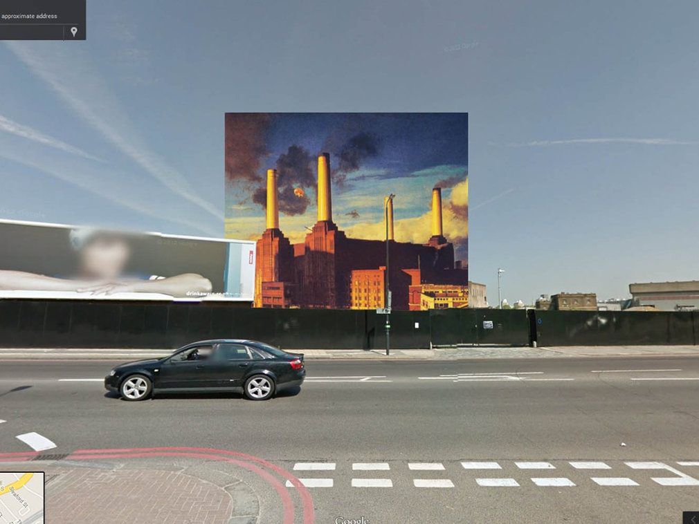 portada de discos clasicos en Google Street View (5)