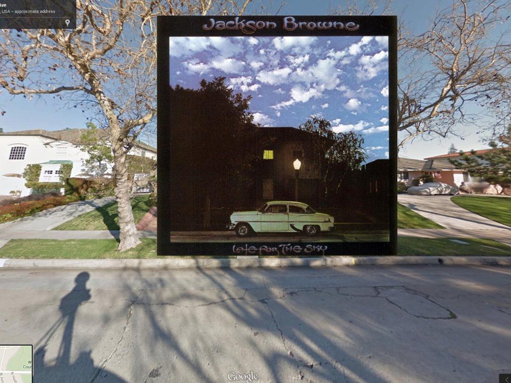 portada de discos clasicos en Google Street View (9)