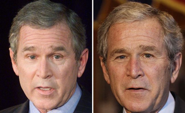 presientes estados unidos antes y despues Bush hijo(10)