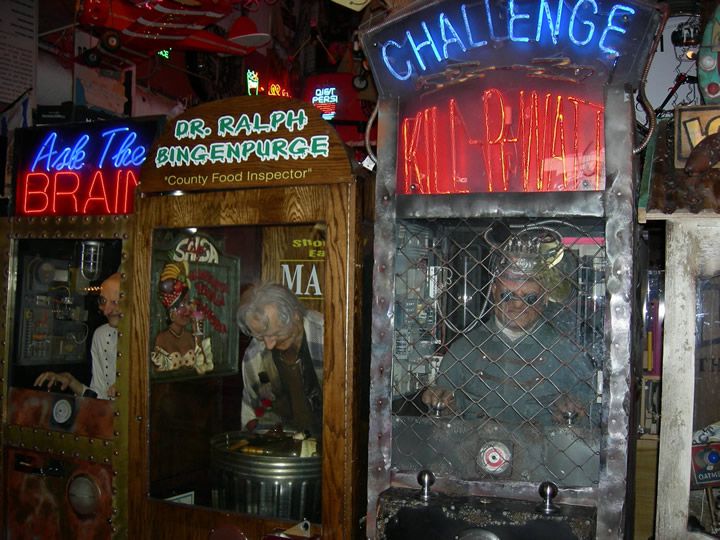viejas maquinas arcade de tortura