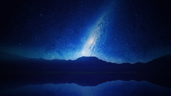 galaxia-azul-estrellada