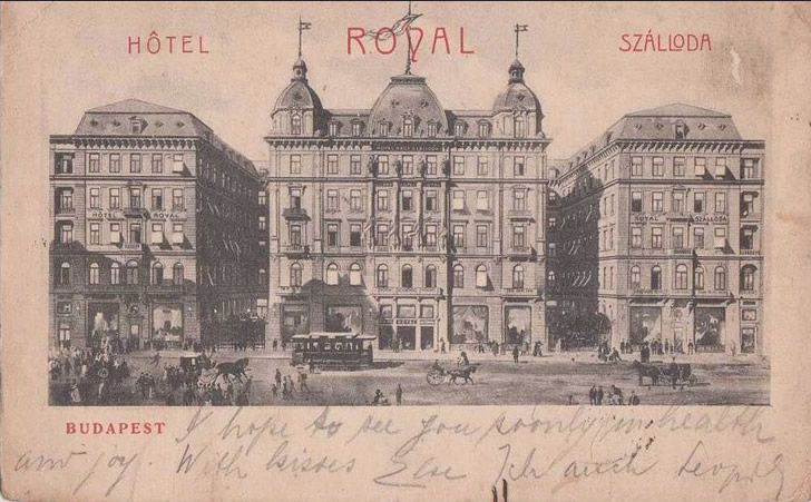 Hotel royal budapest postal