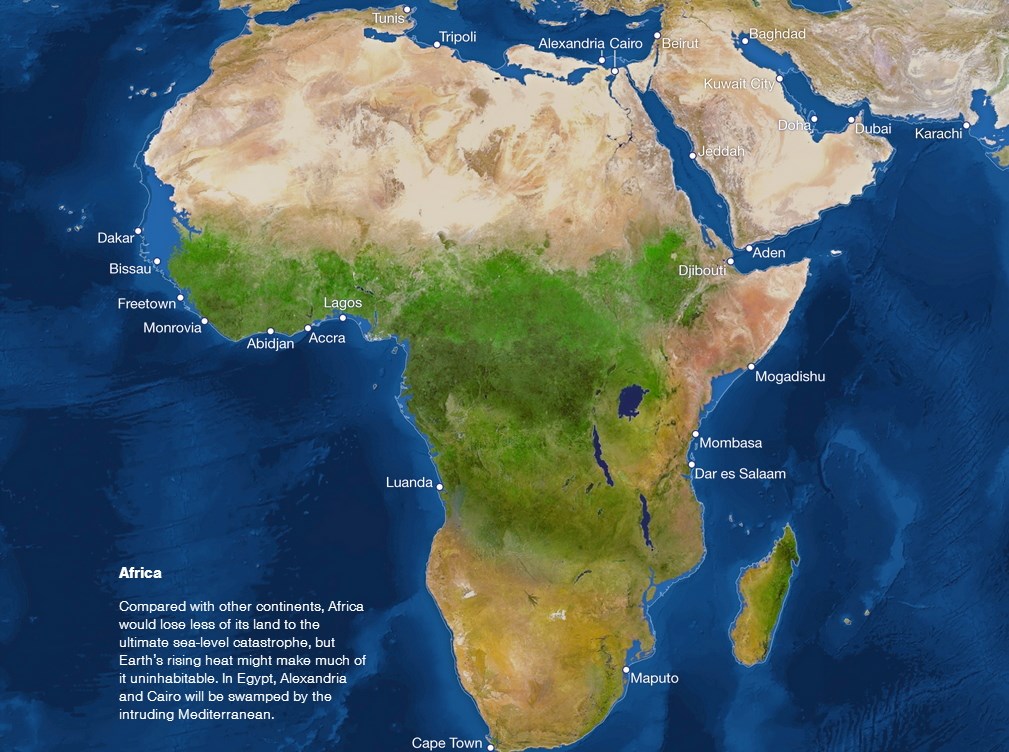 La Tierra sumergida africa