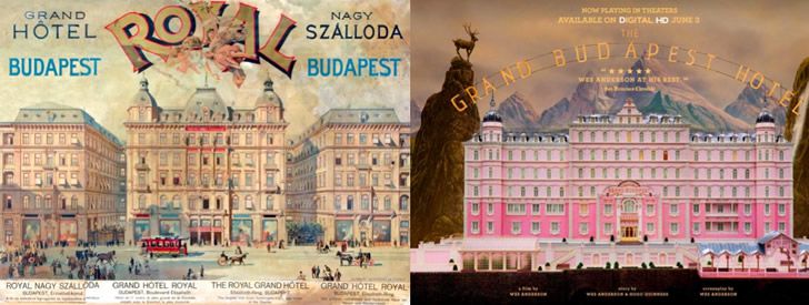 Grand hotel royal vs grand budapest hotel