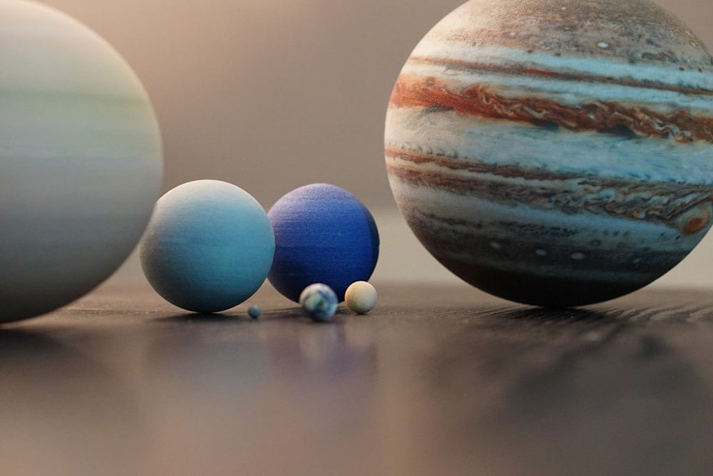 sistema solar miniatura 3D (3)