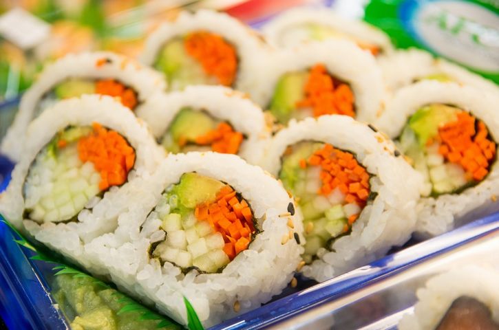 sushi de verduras