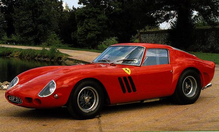 automovil 1962 Ferrari 250 GTO.