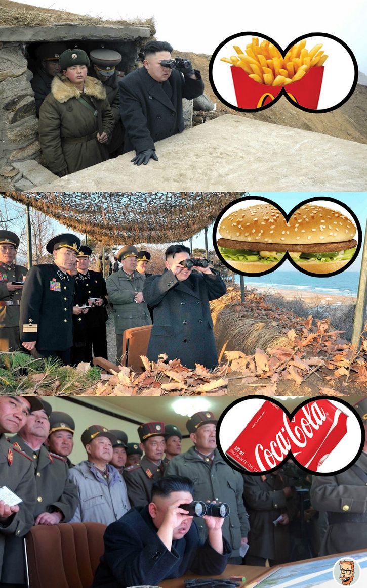 Kim Jong un meme comida