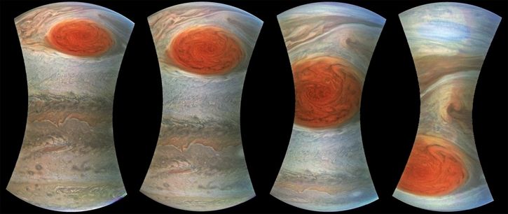 Gran Mancha Roja de Jupiter por sonda Juno (32)