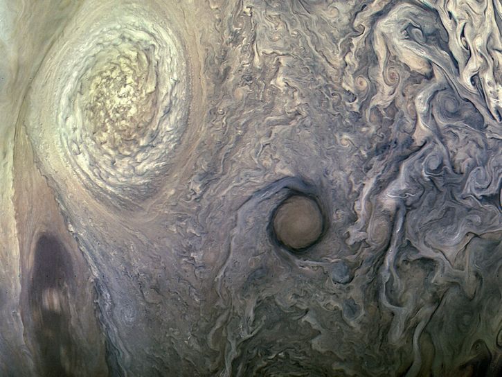 Gran Mancha Roja de Jupiter por sonda Juno (5)
