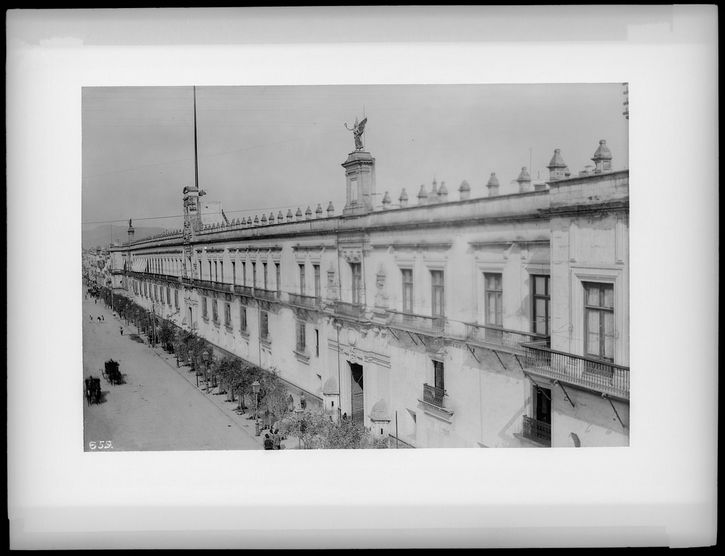 Palacio de Gobierno Ciudad de Mexico 1905 1910