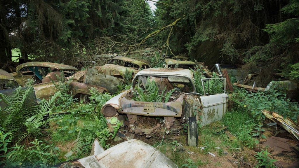 cementerio de autos abandonados en belgica (3)