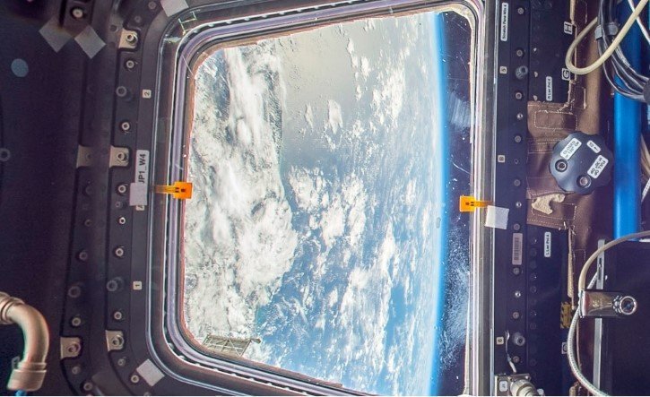 la Tierra vista desde la ISS