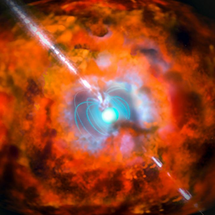 supernova rayo gamma magnetar