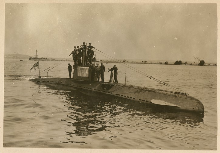 tripulación del U boat UB 14