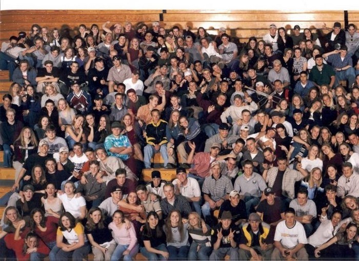 fotografia alumnos Columbine 1999