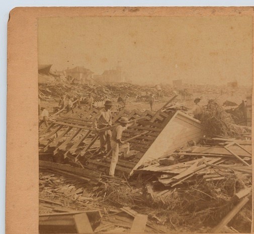 sobreviviente huracan galveston 1900