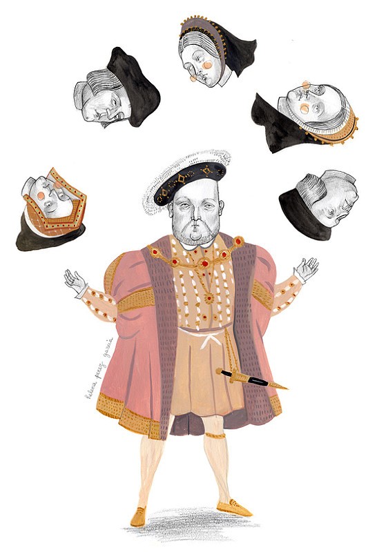 Enrique VIII cabezas