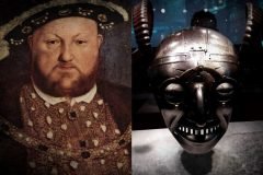 Enrique VIII y el yelmo con cuernos