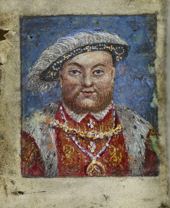 retrato pintura de Enrique VIII