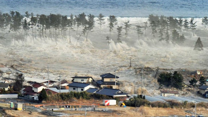 tsunami en el oceano indico