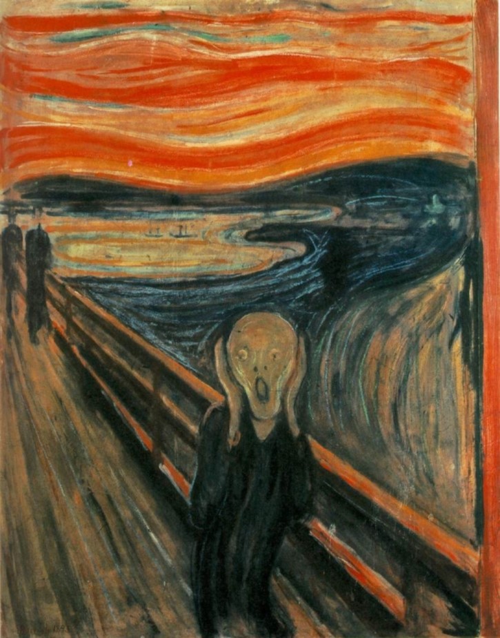 Edvard Munch pintura el grito