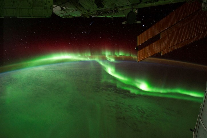 aurora boreal ISS