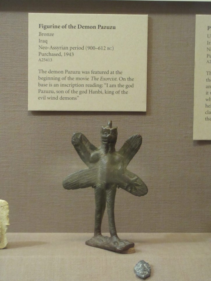 figura arcilla pazuzu museo