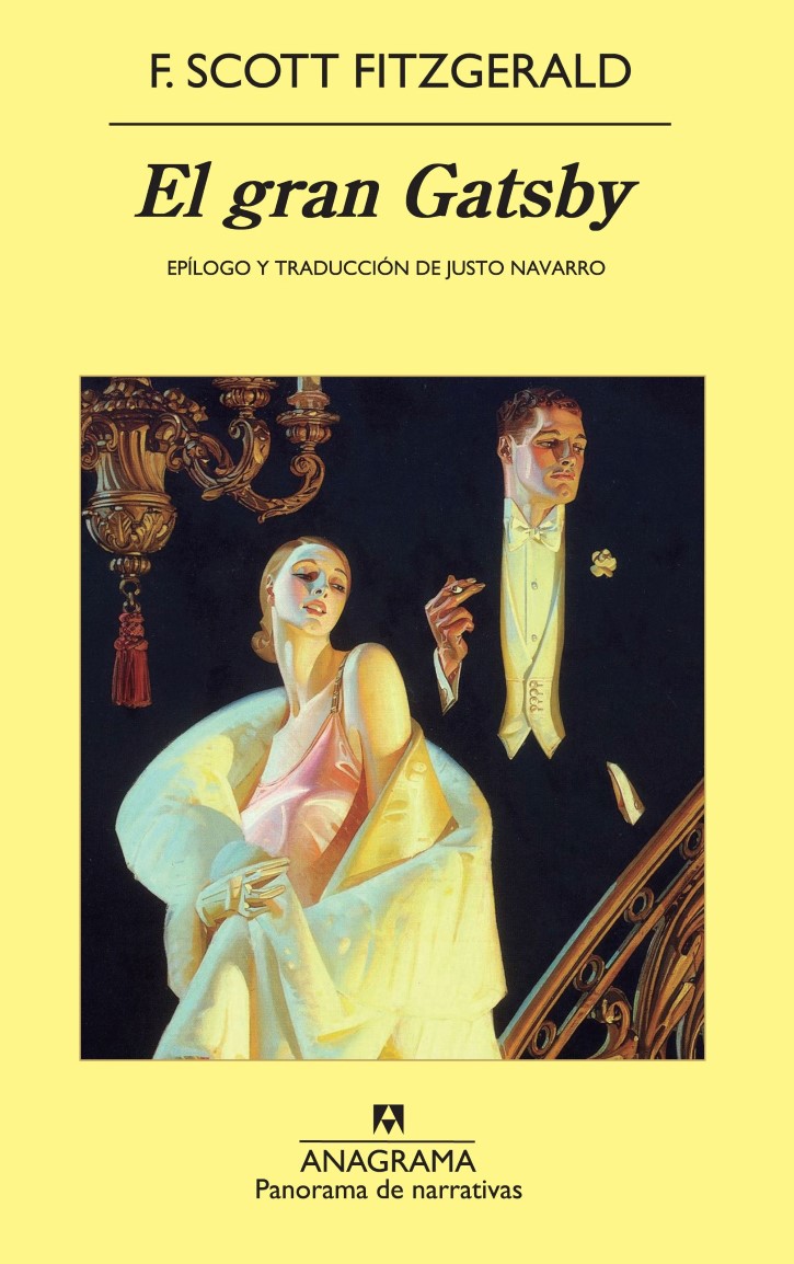 Scott Fitzgerald El gran Gatsby portada