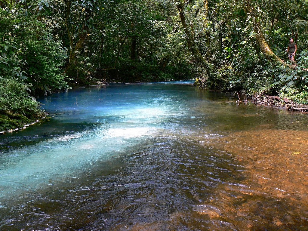 fotografia rio celeste costa rica mezcla de colores