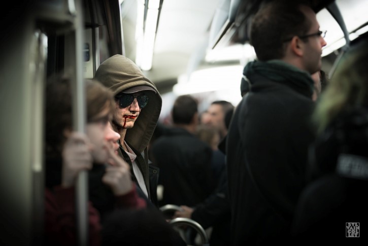 asesino serial en el metro