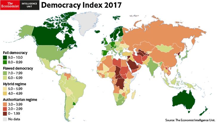 Indice Democracia 2017