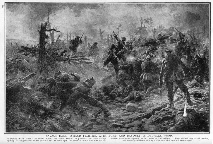 Batalla delville wood 1916