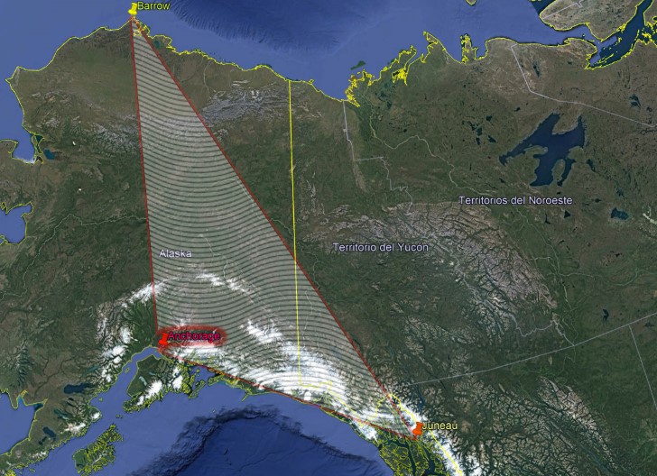 Triángulo de alaska,