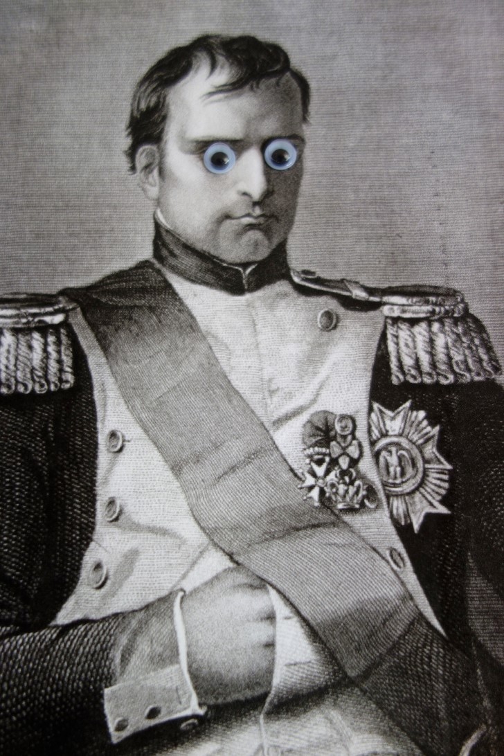 Napoleon ojos locos