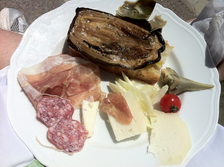 Almuerzo escolar en italia