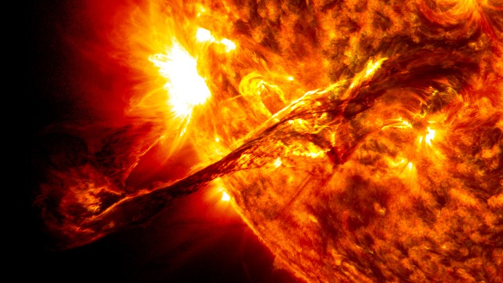 Erupcion solar