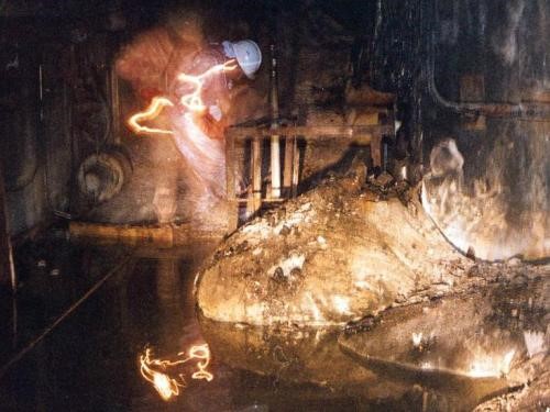 Pata de elefante en chernobil