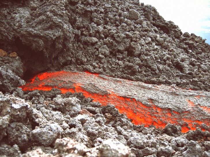 Magma volcanico