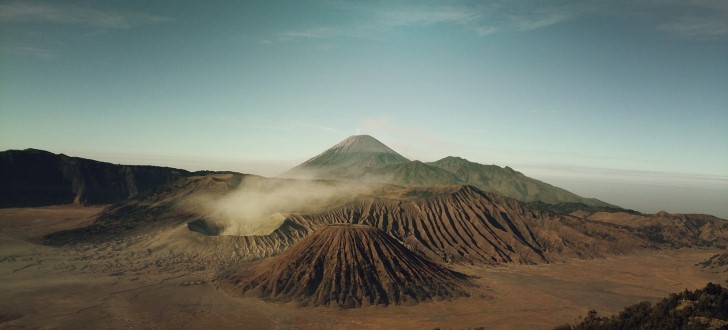Volcanes paisaje islandia