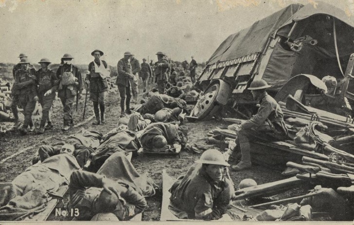 Batalla de menin road, belgica 1917