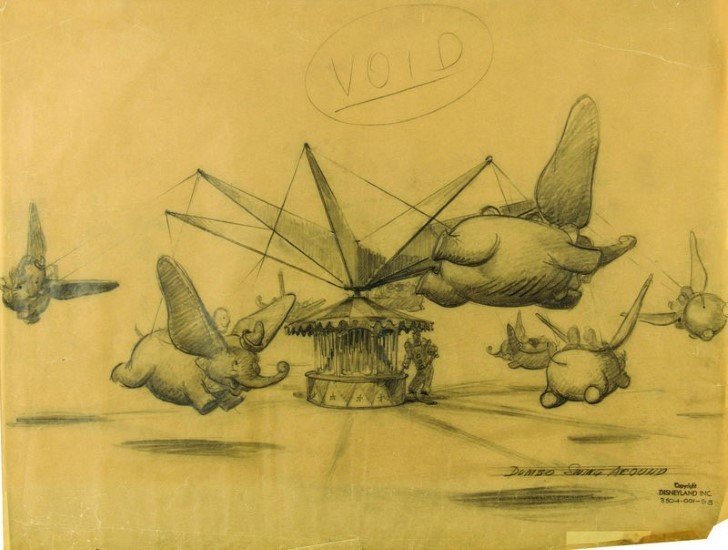 Dumbo ilustracion