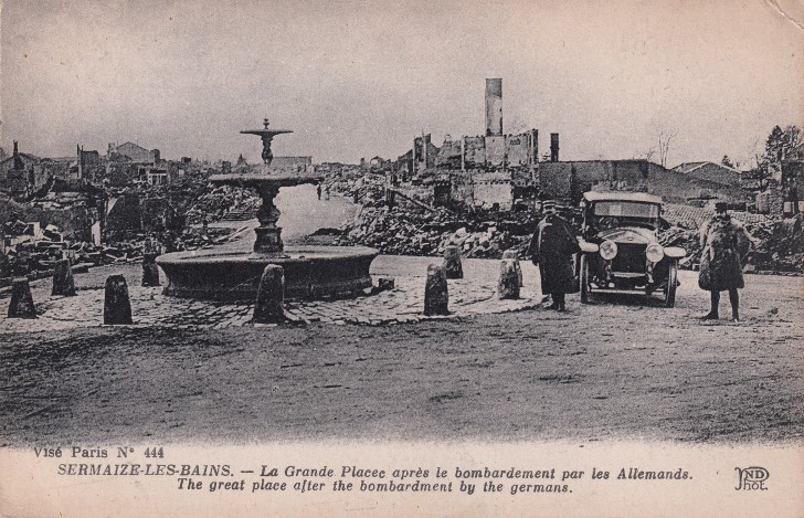 Paris tras el bombardeo aleman