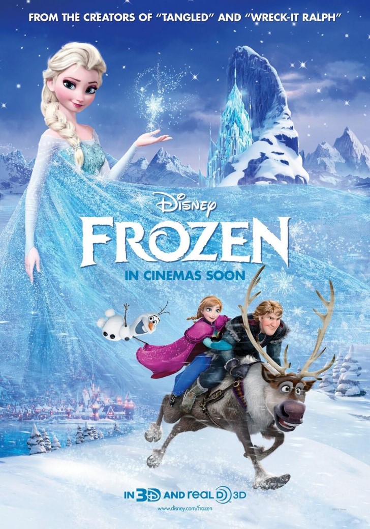 Frozen poster Pelicula de 2013