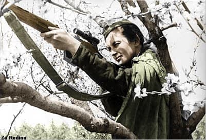 Liudmila Pavlichenko francotiradora sovietica