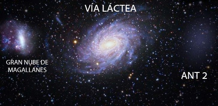 Galaxia enana ant 2 via lactea